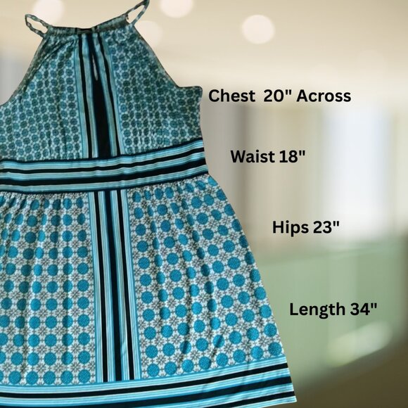 New York & Company Keyhole Dress Sz XL - Picture 5 of 7